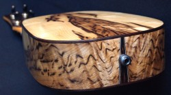 Oreon Myrtle Wood for a pineapple concert ukulele
