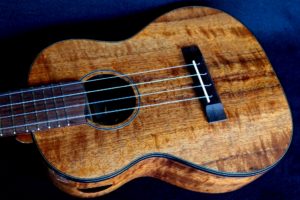 custom Koa Tenor Ukulele for Hale Ukulele in San Diego