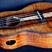 dark koa tenor ukulele
