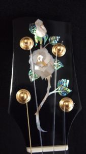 the dusky rose tenor ukulele