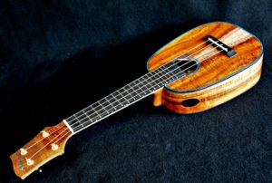 blue soprano pineapple ukulele