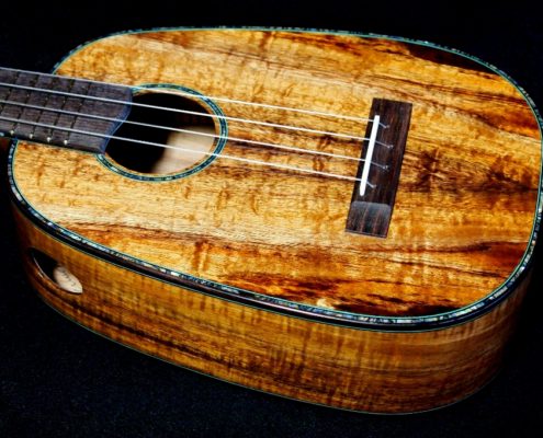 another koa tenor pineapple ukulele