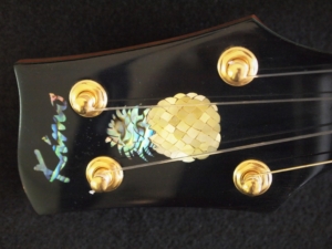 pineapple and paua tenor ukulele