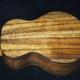 earthtone cedar and koa super tenor ukulele