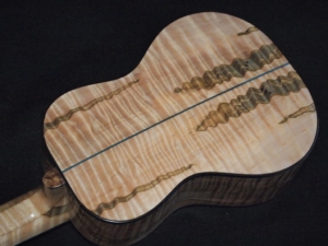 killer ambrosia maple long neck concert ukulele