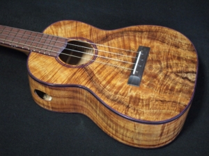 compression curl koa tenor ukulele