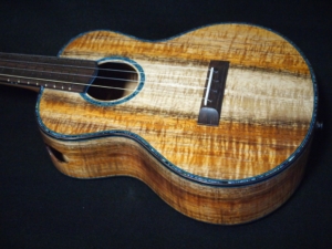 another tri-color koa super tenor ukulele