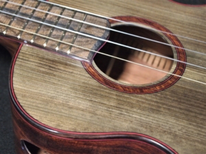 ancient spruce and bubinga super tenor ukulele