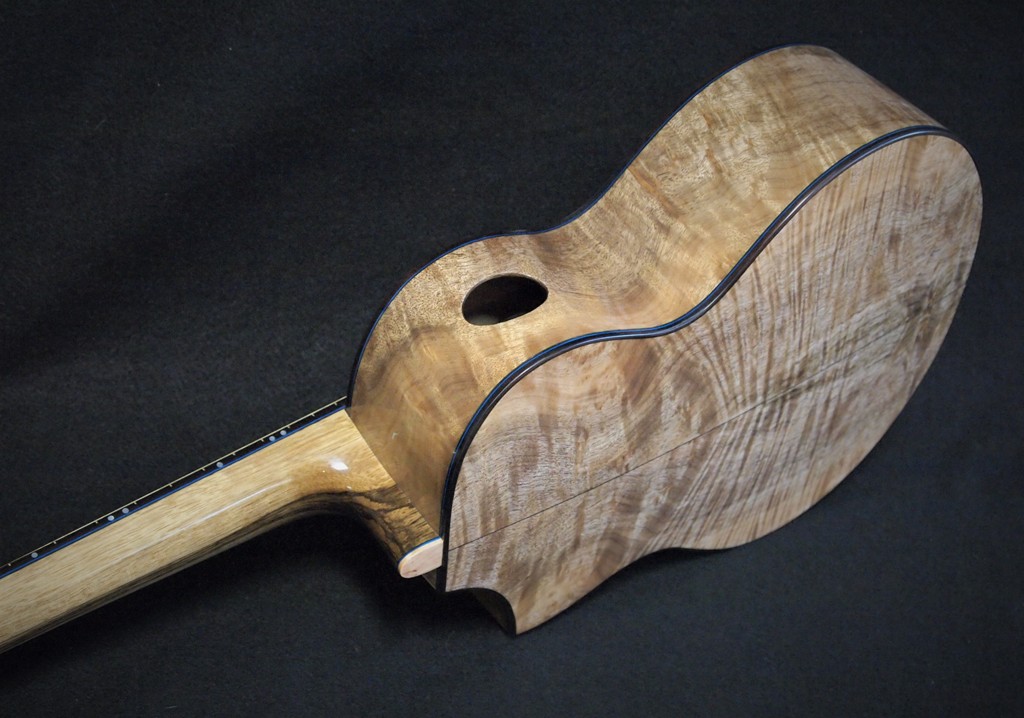 myrtle and bear cutaway ukulele