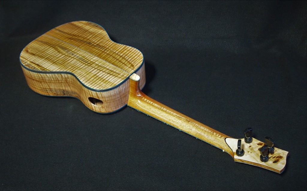 earthtone cedar and ambrosia maple tenor ukulele