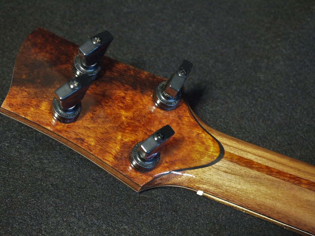 port orford cedar and claro walnut ukulele