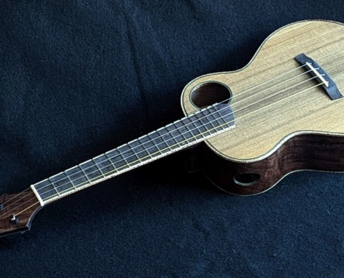 Claro And Dark Forest Tenor Ukulele