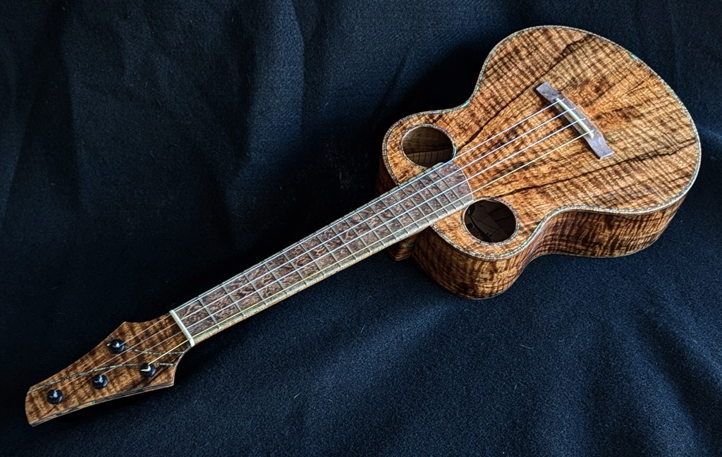 Mango On Mango Custom Ukulele