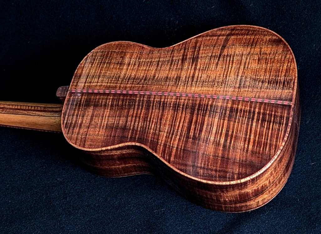 Double Puka Koa Custom Ukulele