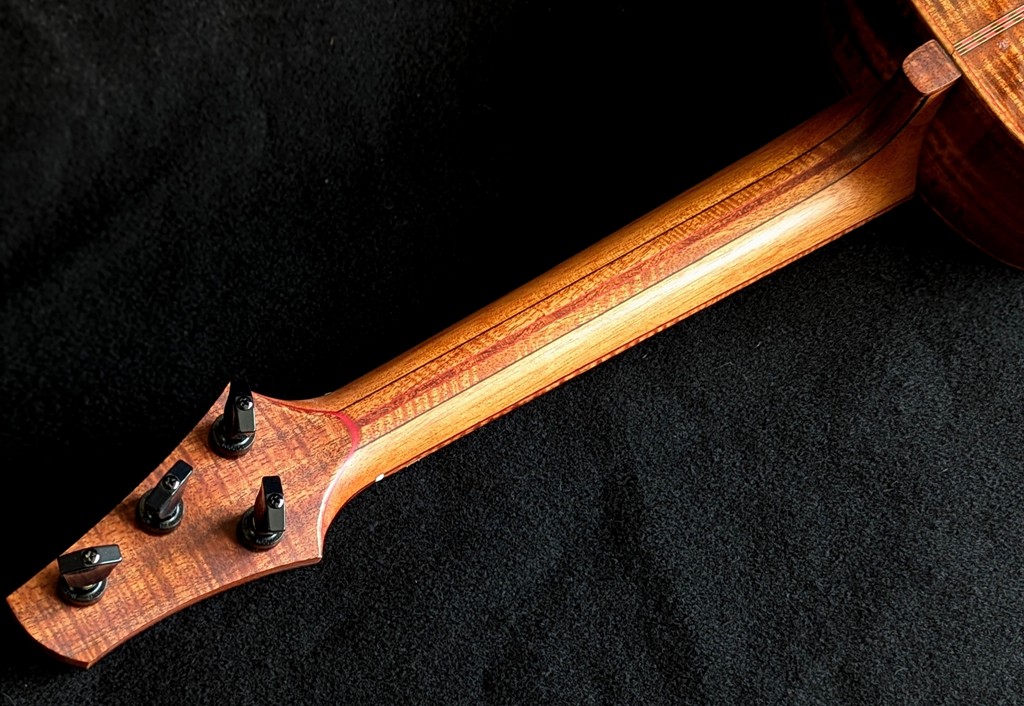 Double Puka Koa Custom Ukulele