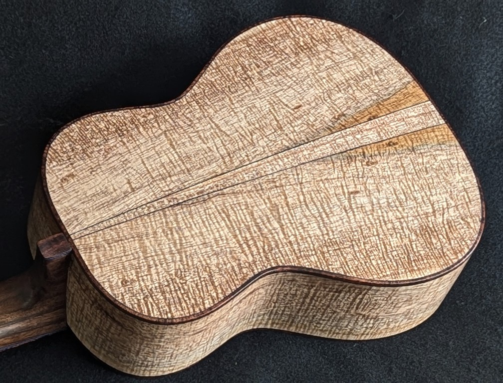 Krinkle Curl Koa Custom Ukulele