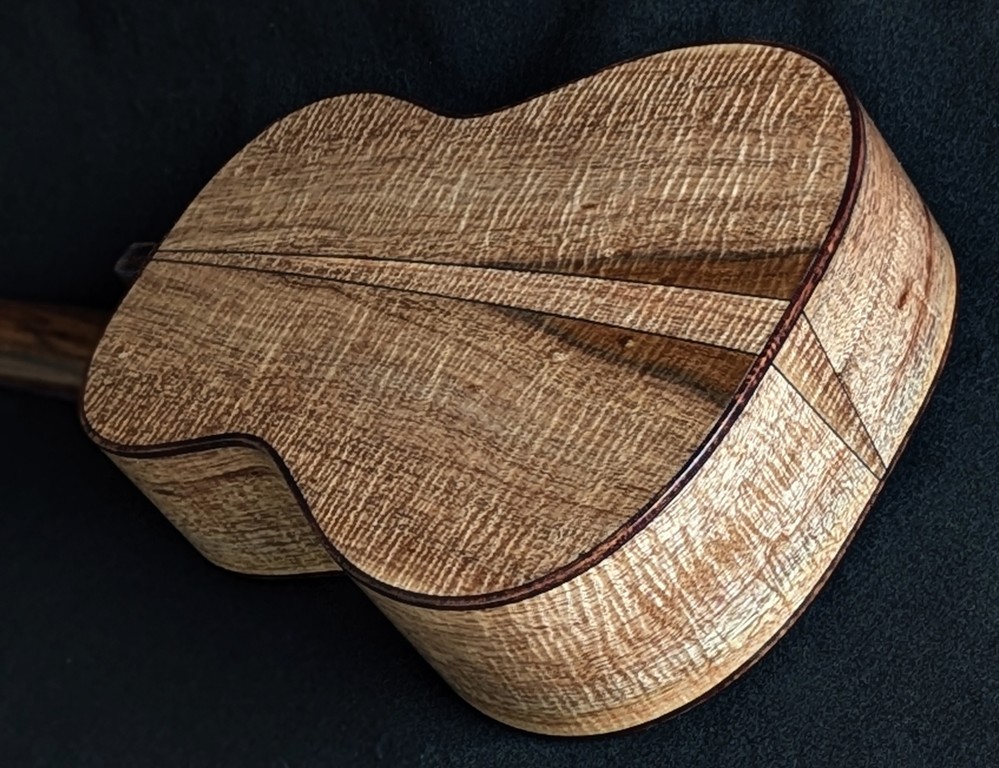 Krinkle Curl Koa Custom Ukulele
