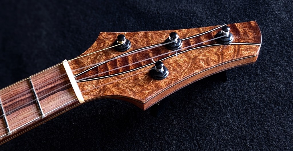 Figured Bubinga And Redwood Custom Ukulele