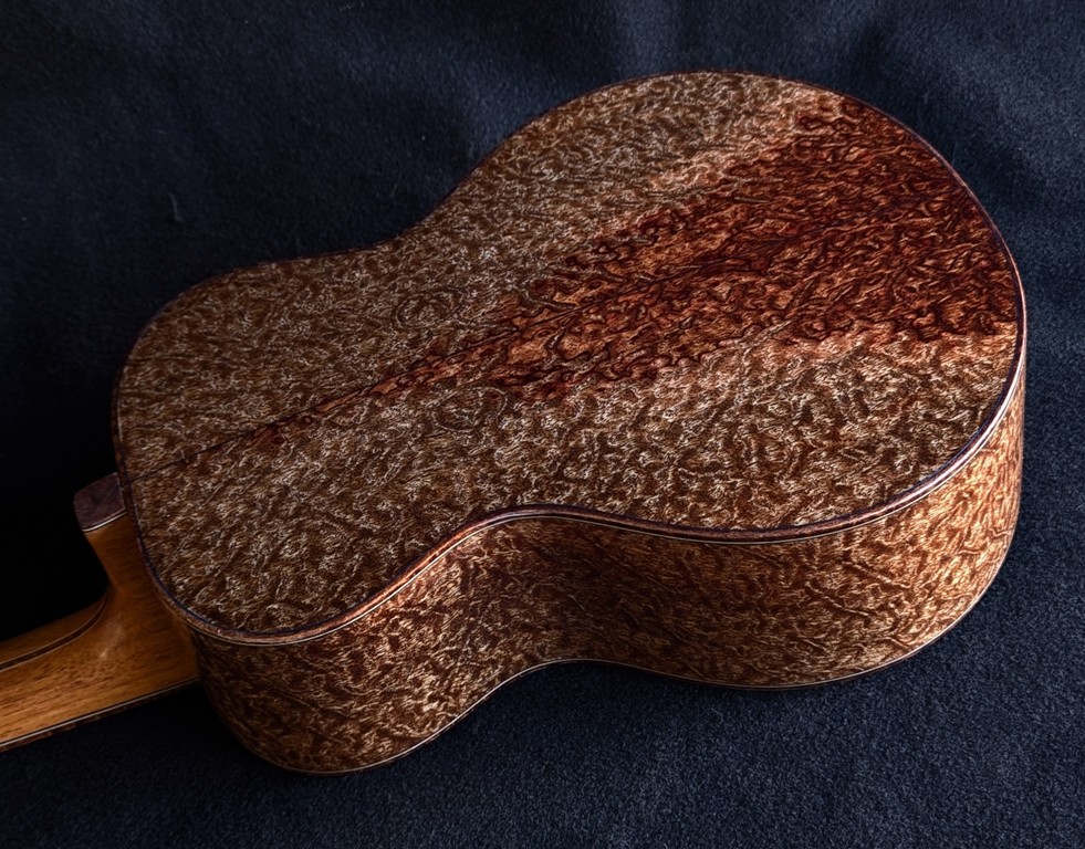 Figured Bubinga And Redwood Custom Ukulele