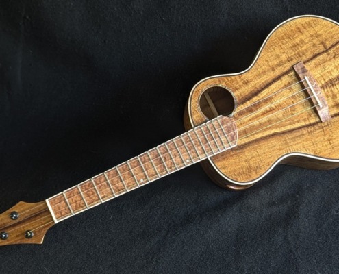 Koa and Maple Custom Tenor Ukulele