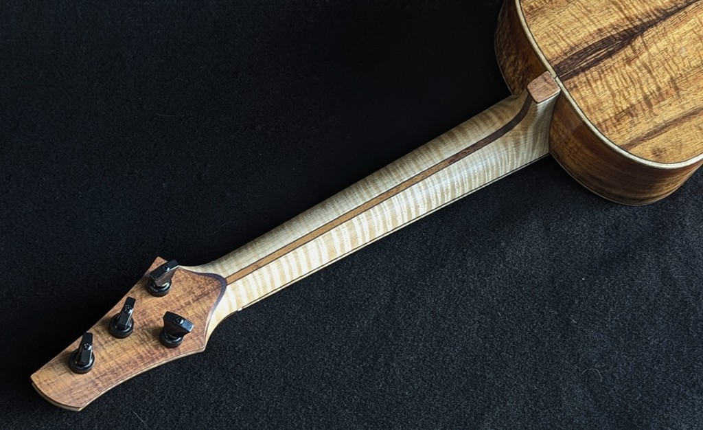 Koa and Maple Custom Tenor Ukulele