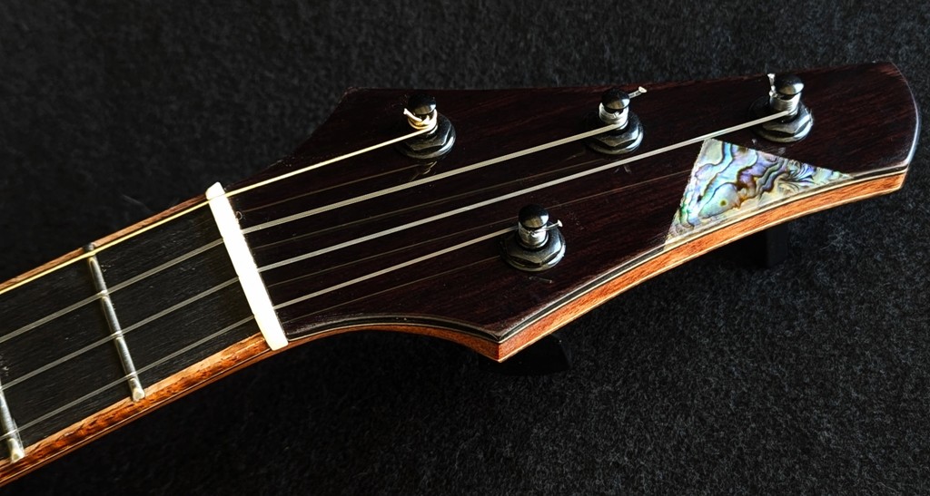 Dark Forest And India Rosewood Custom Ukulele
