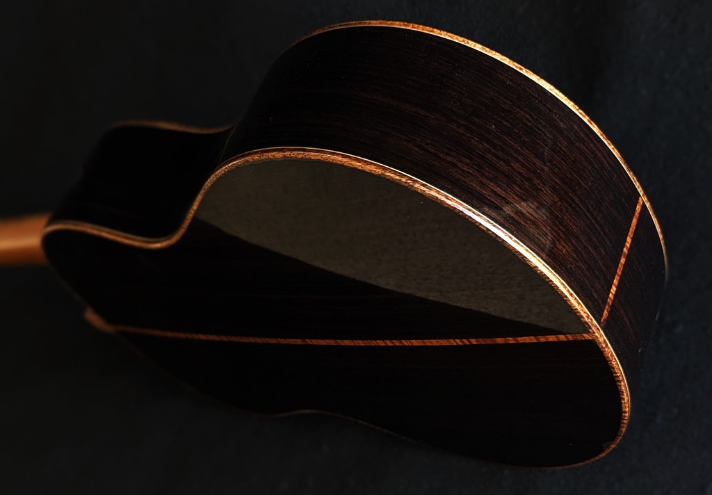 Dark Forest And India Rosewood Custom Ukulele