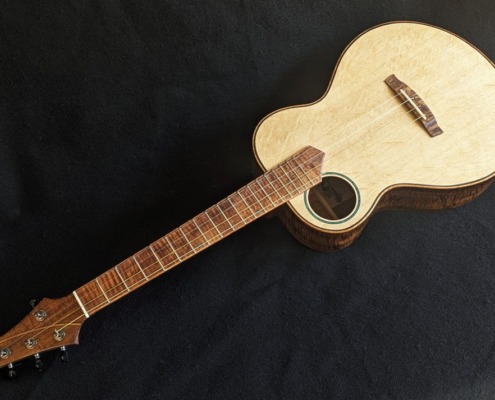 Koa And Bearclaw Baritone Ukulele