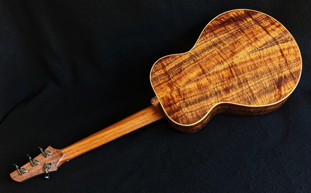 Koa And Bearclaw Baritone Ukulele