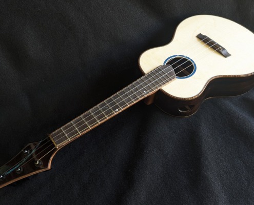 Brazilian And Swiss Custom Ukulele